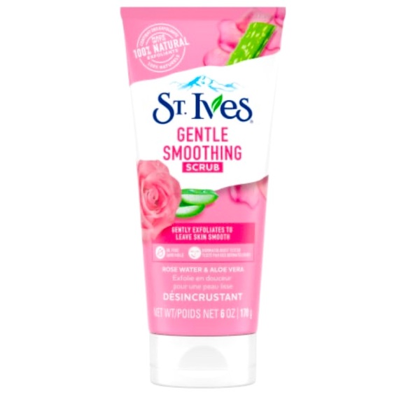 3/$15 St. Ives Face Scrub Rose Water & Aloe Vera - Picture 1 of 3